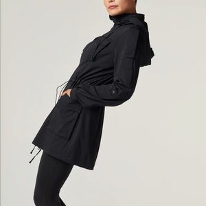 SALE Snatched Waste Rain Coat